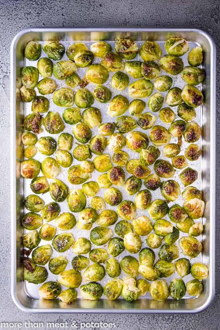 Oven Roasted Brussel Sprouts Recipe