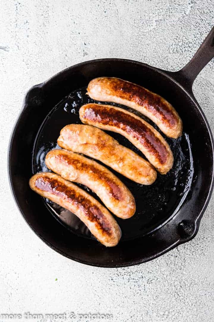 cast iron pan sausage｜TikTok Search