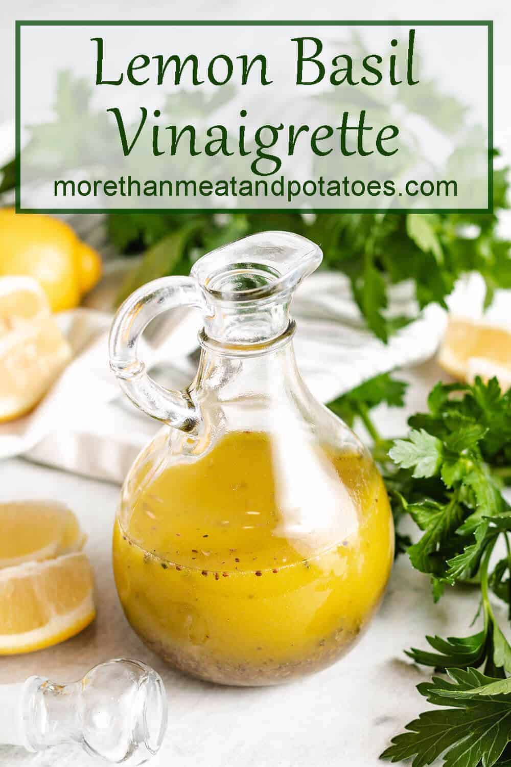 Basil Lemon Vinaigrette