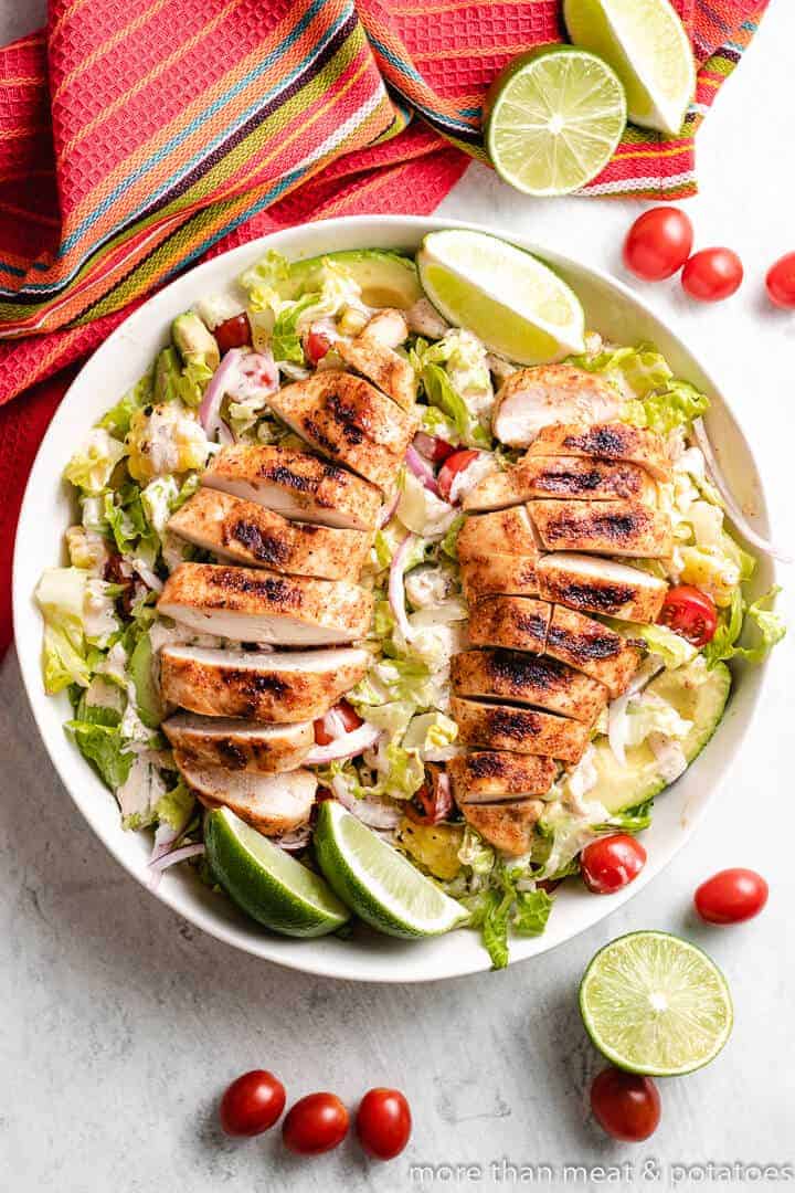 Mexican Grilled Chicken Salad