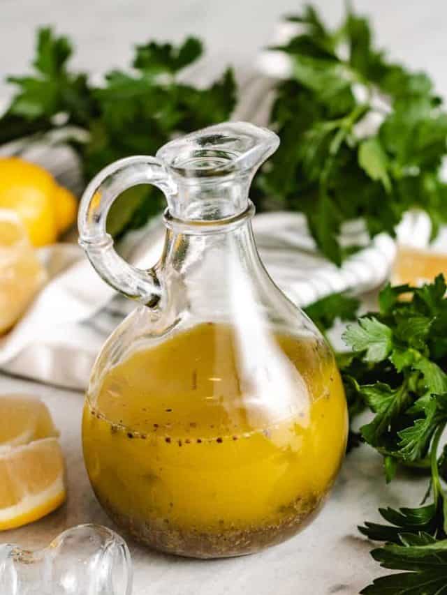 Lemon Basil Vinaigrette More Than Meat And Potatoes