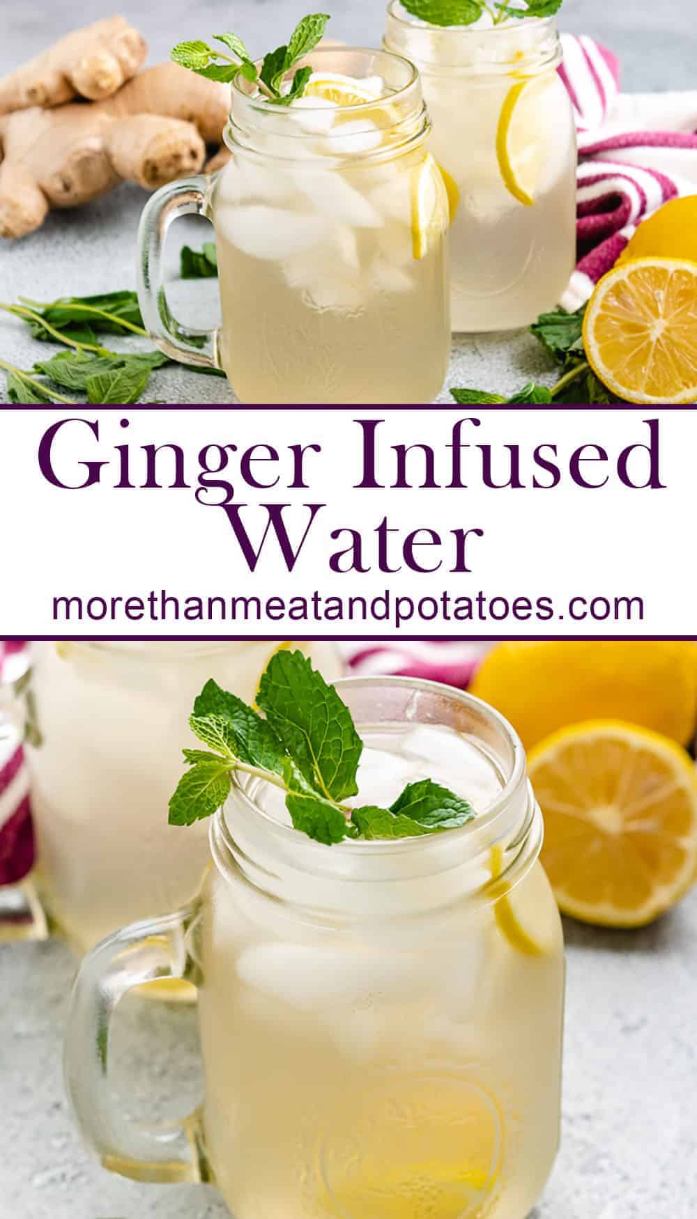 Ginger Infused Water More Than Meat And Potatoes