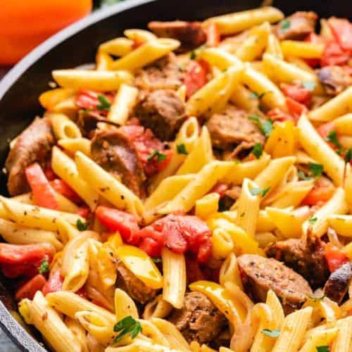 Sausage and Peppers Pasta