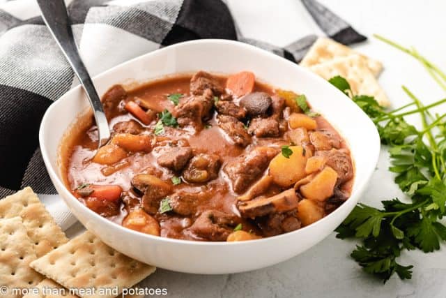 Beef Stew With Tomato Sauce