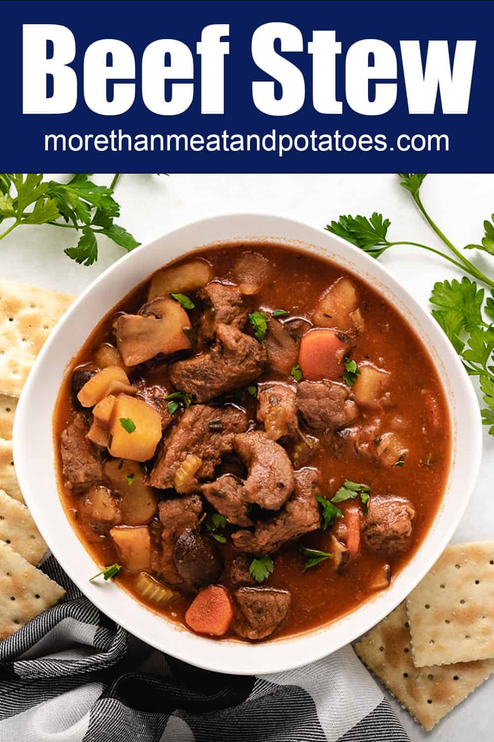 Beef Stew with Tomato Sauce - More Than Meat And Potatoes