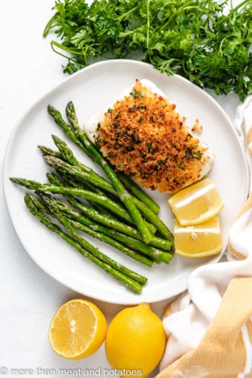 Baked Cod with Panko