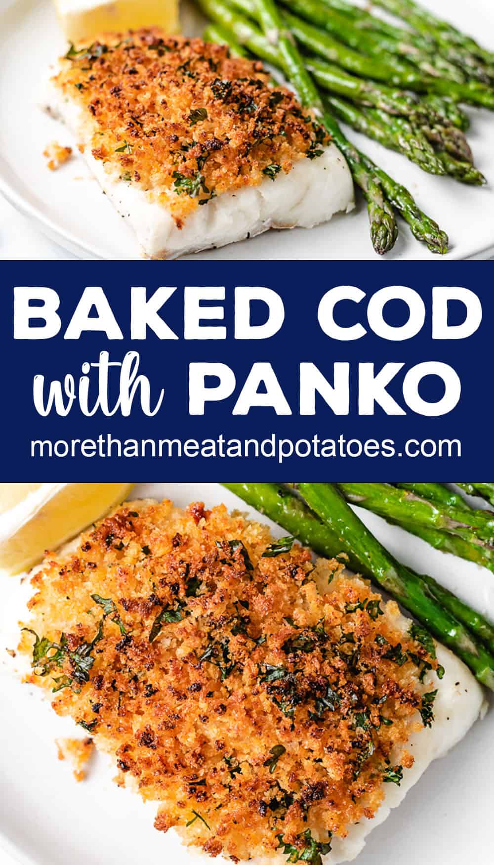 Baked Cod with Panko
