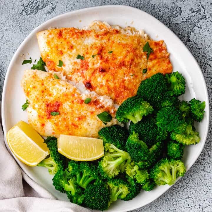 Baked Flounder with Lemon Garlic and Butter | Recipe Cart