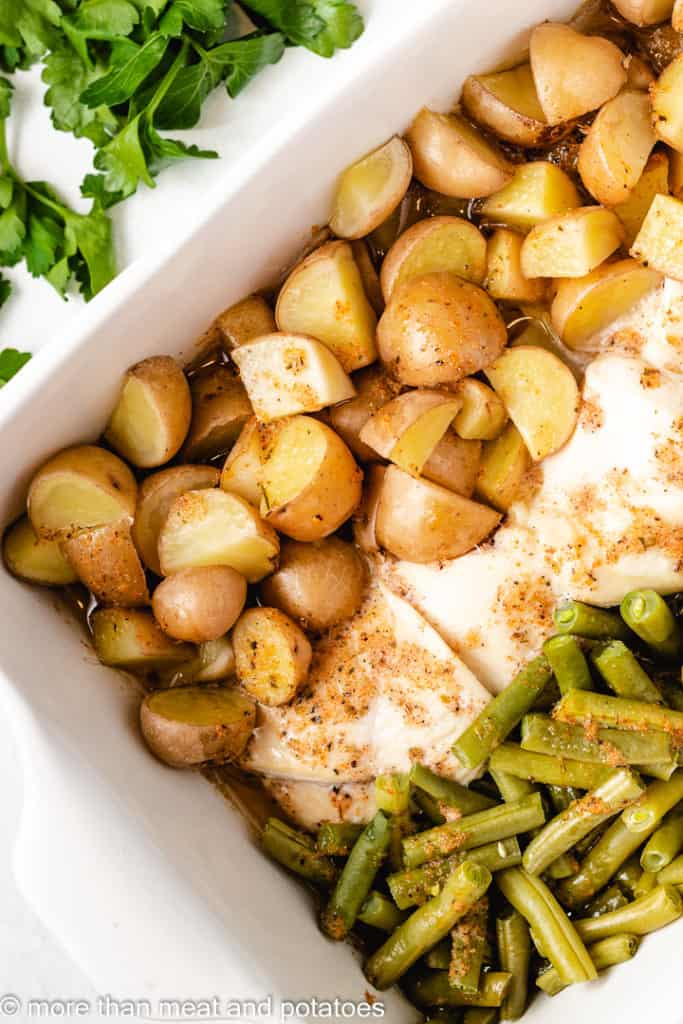 Chicken Green Beans and Potatoes More Than Meat And Potatoes