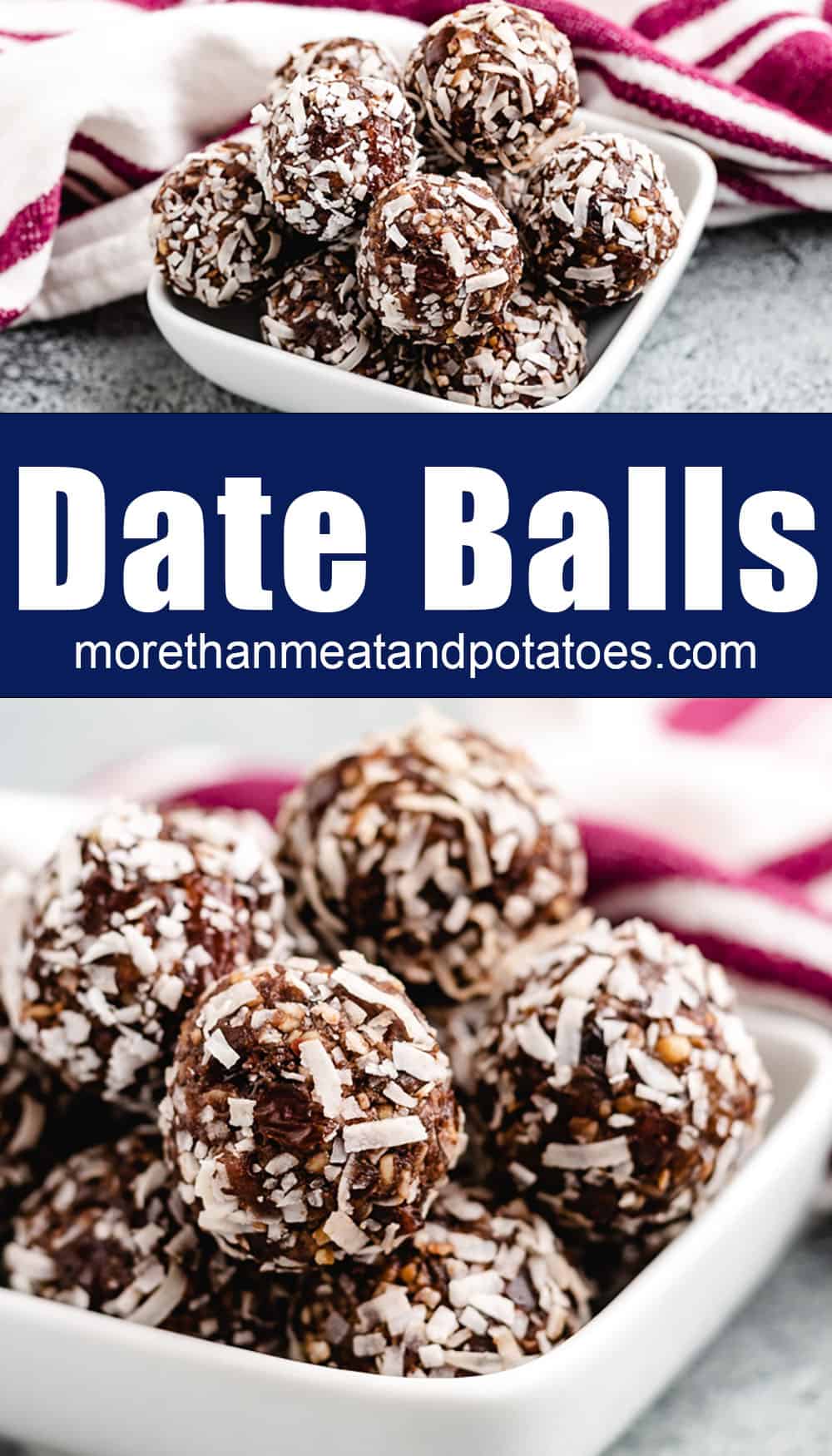 Easy Date Balls More Than Meat And Potatoes