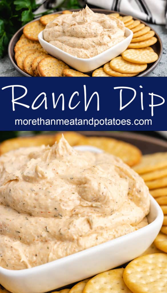 Easy Ranch Dip - More Than Meat And Potatoes