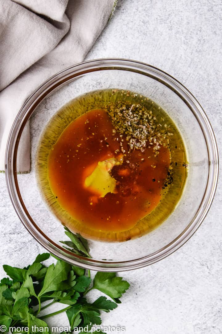 Red Wine Vinaigrette with Dijon Mustard