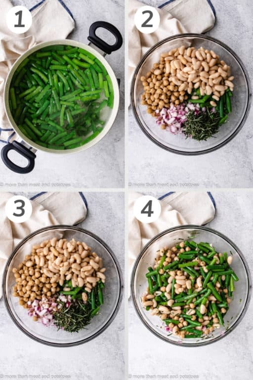 Three Bean Salad (No Sugar Added) More Than Meat And Potatoes