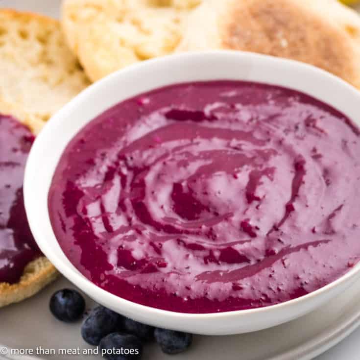 Blueberry curd featured image blueberry curd