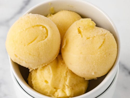 Pineapple sorbet recipe without ice cream maker sale