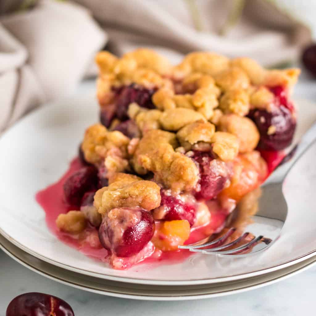 cherry pie crumb topping recipe