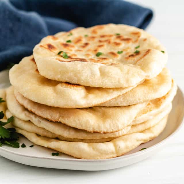 Sourdough Naan