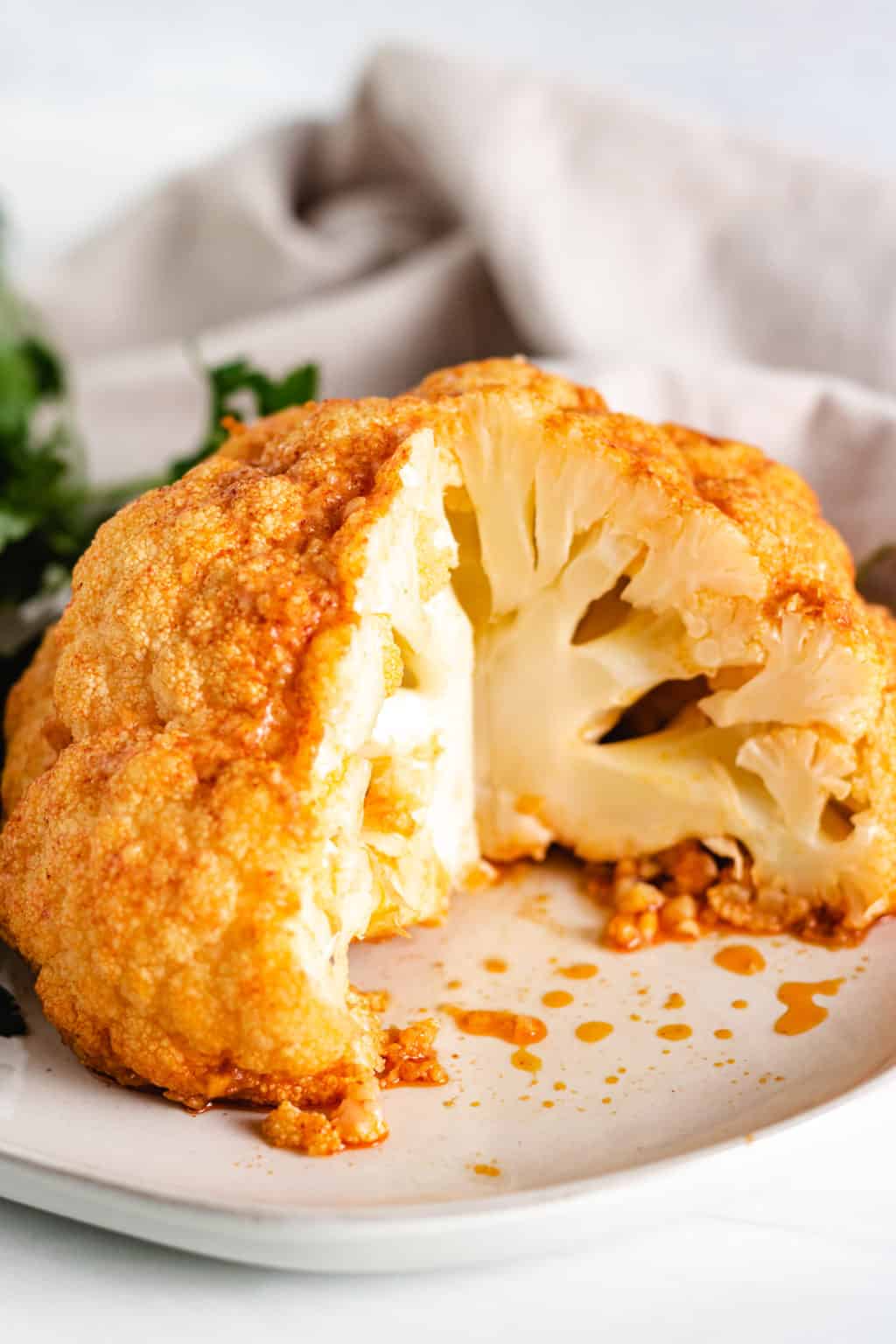 Whole Roasted Cauliflower