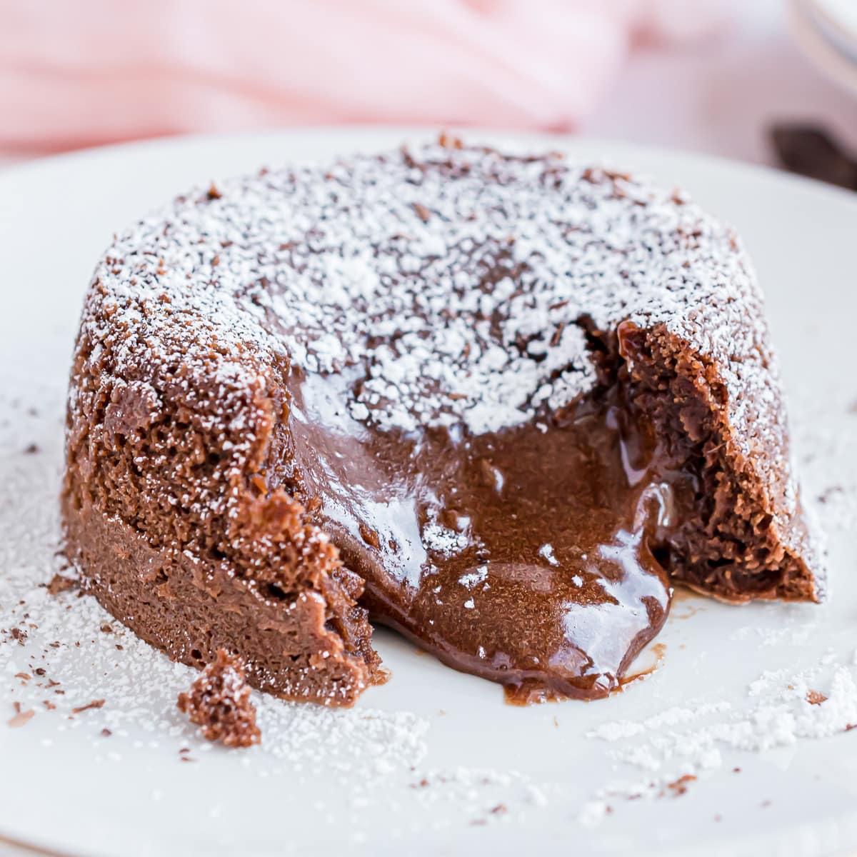 Chocolate molten lava cake