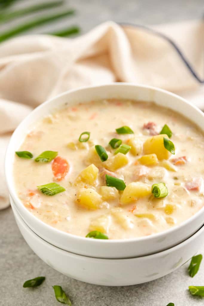 Crockpot Ham And Potato Soup