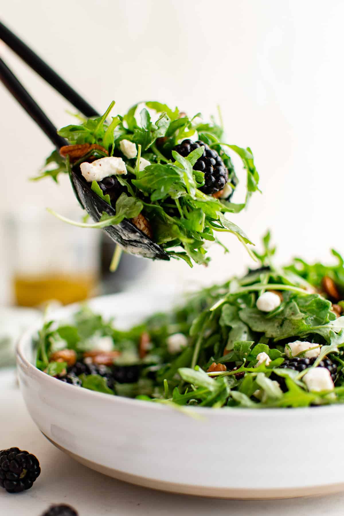 Blackberry Goat Cheese Salad