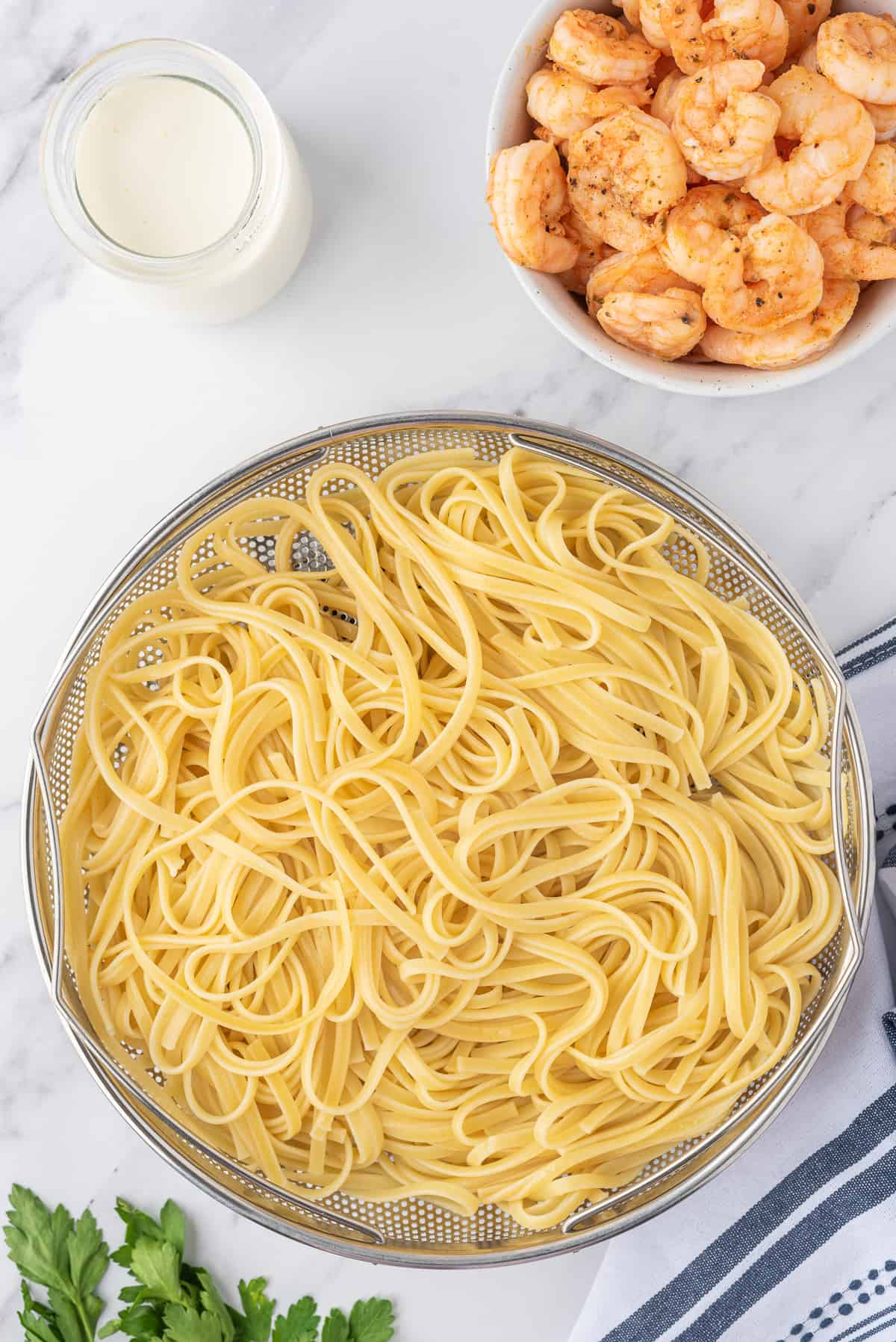 Garlic Shrimp Pasta - More Than Meat And Potatoes