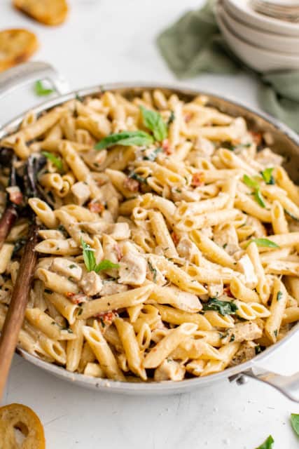 Tuscan Chicken Pasta