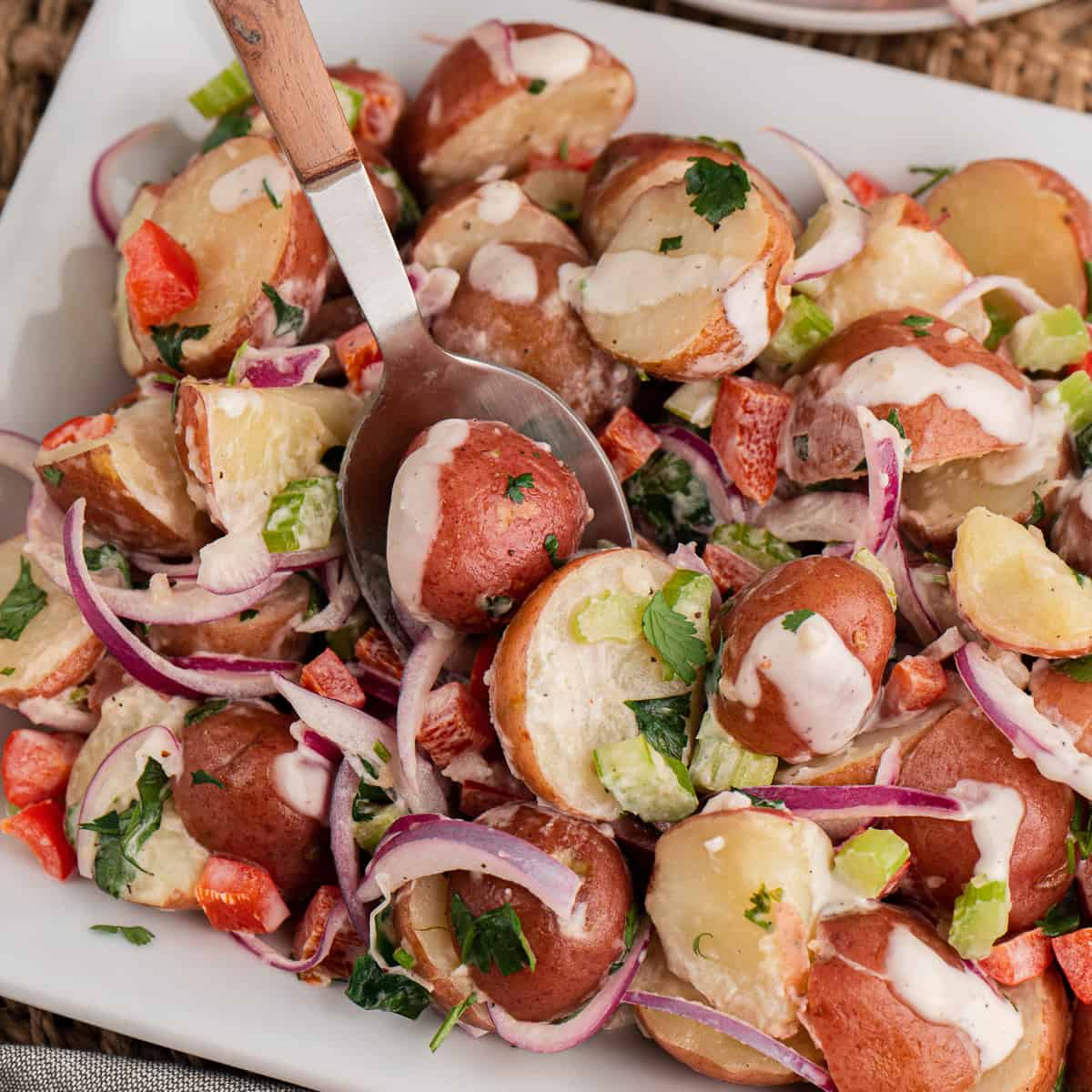 Red potato salad