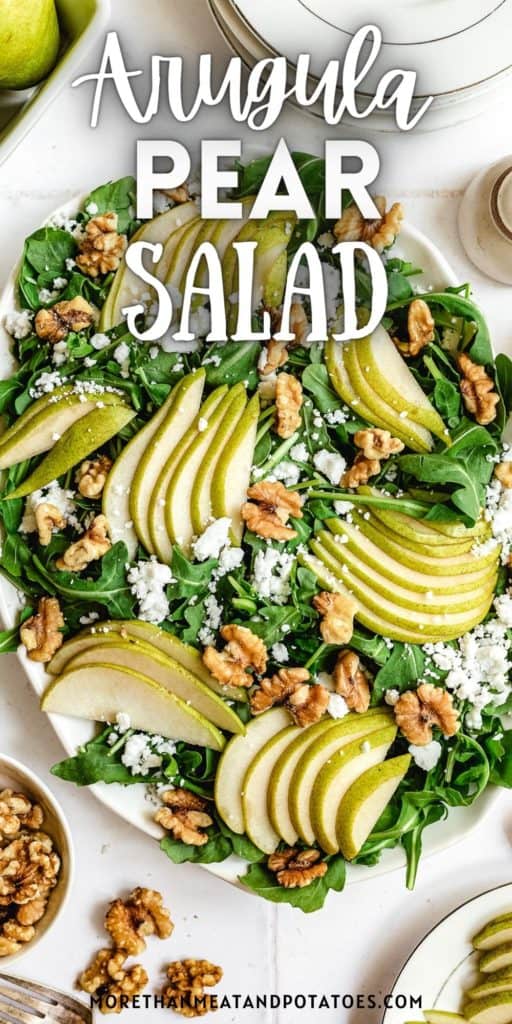 Arugula Pear Salad