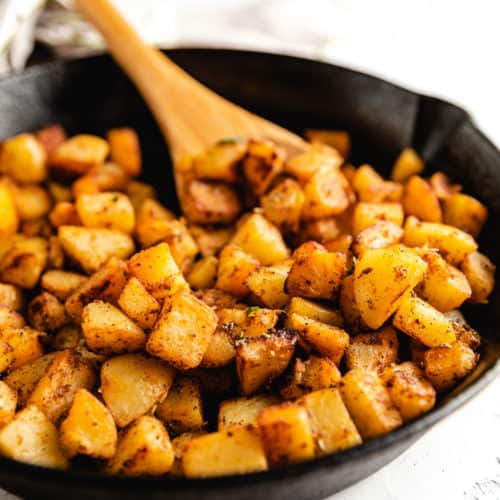 Best Skillet Breakfast Potatoes - Downshiftology