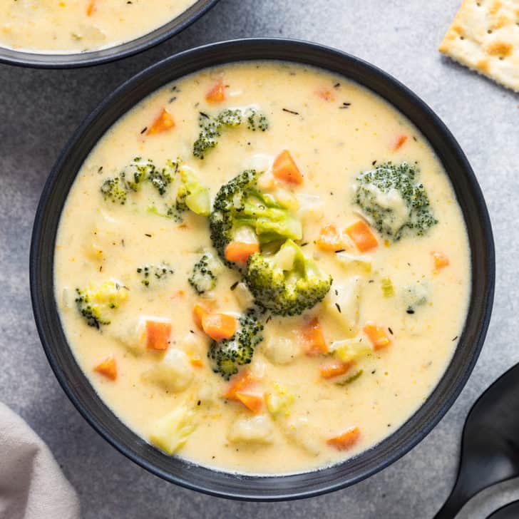 Broccoli Potato Cheese Soup