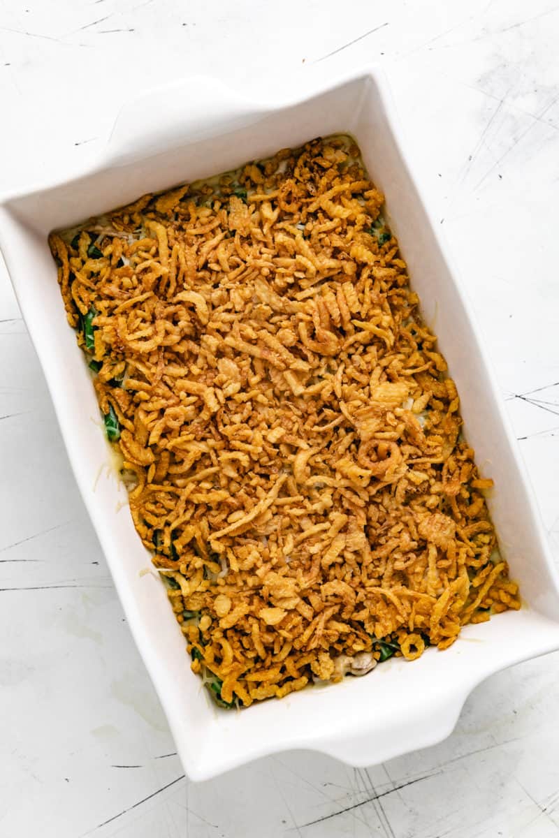 Cheesy Green Bean Casserole 8062