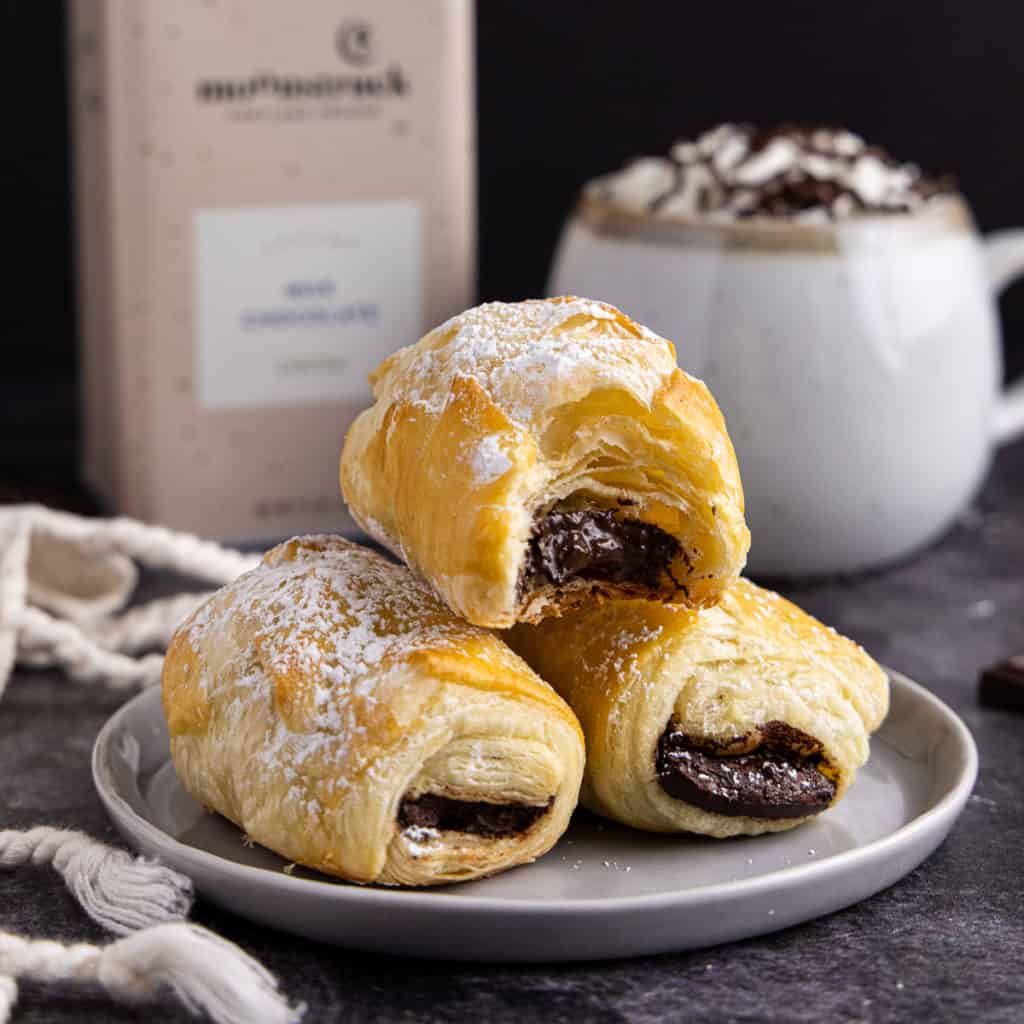 Chocolate Filled Pastry (Pain Au Chocolat)