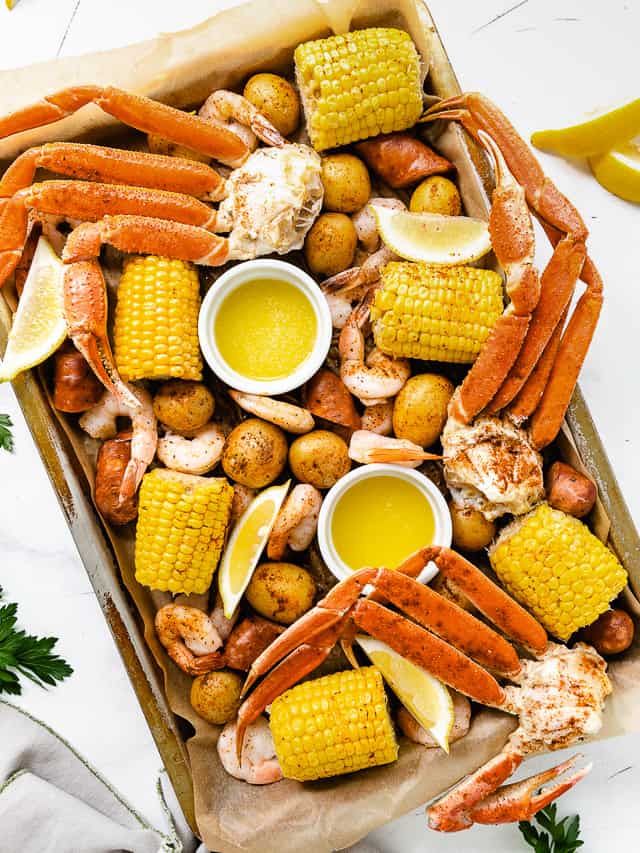 Sheet Pan Low Country Boil - More Than Meat And Potatoes