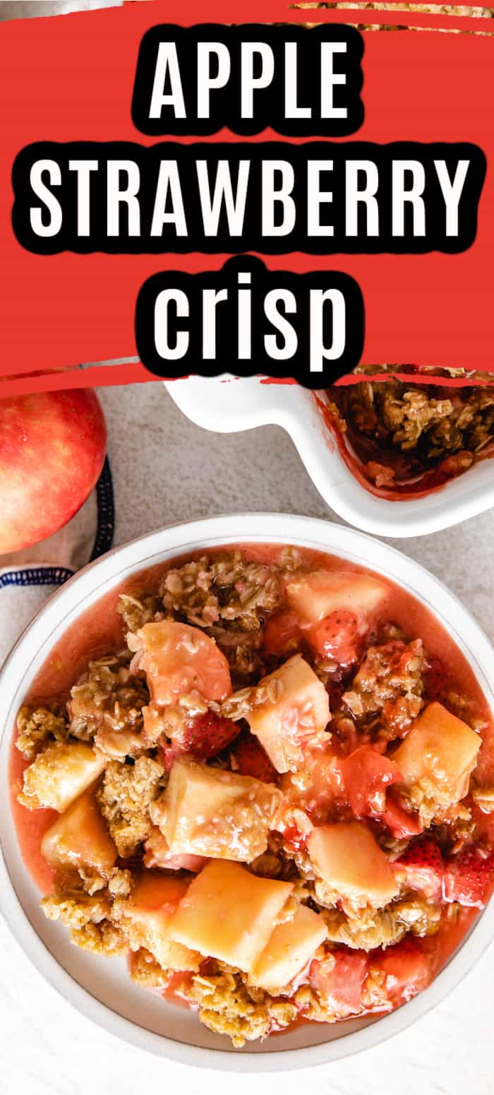 Apple Strawberry Crisp