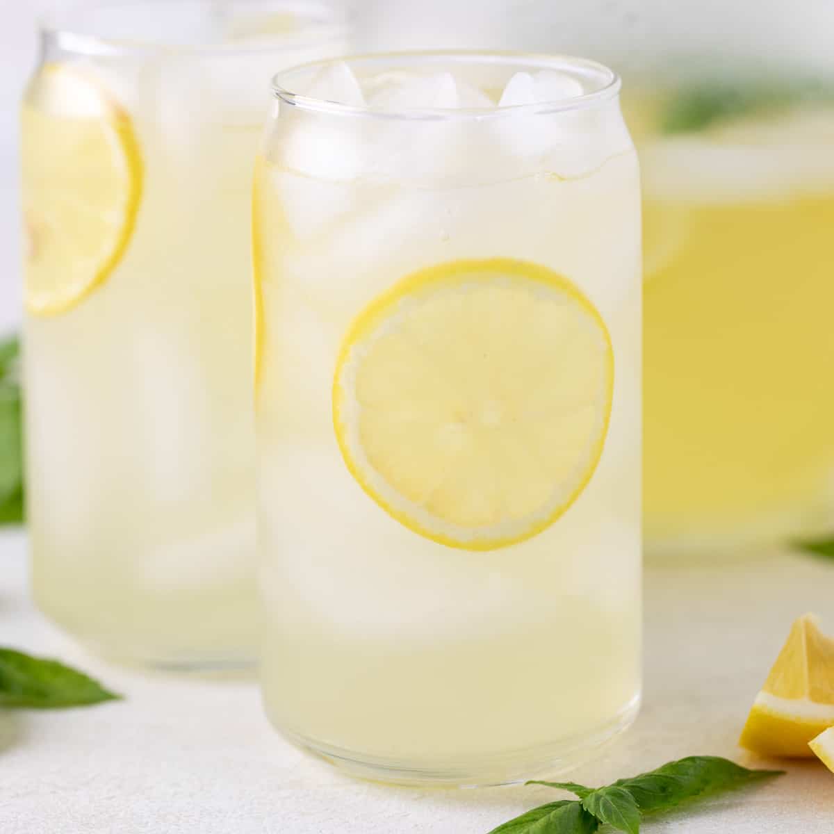 Basil lemonade