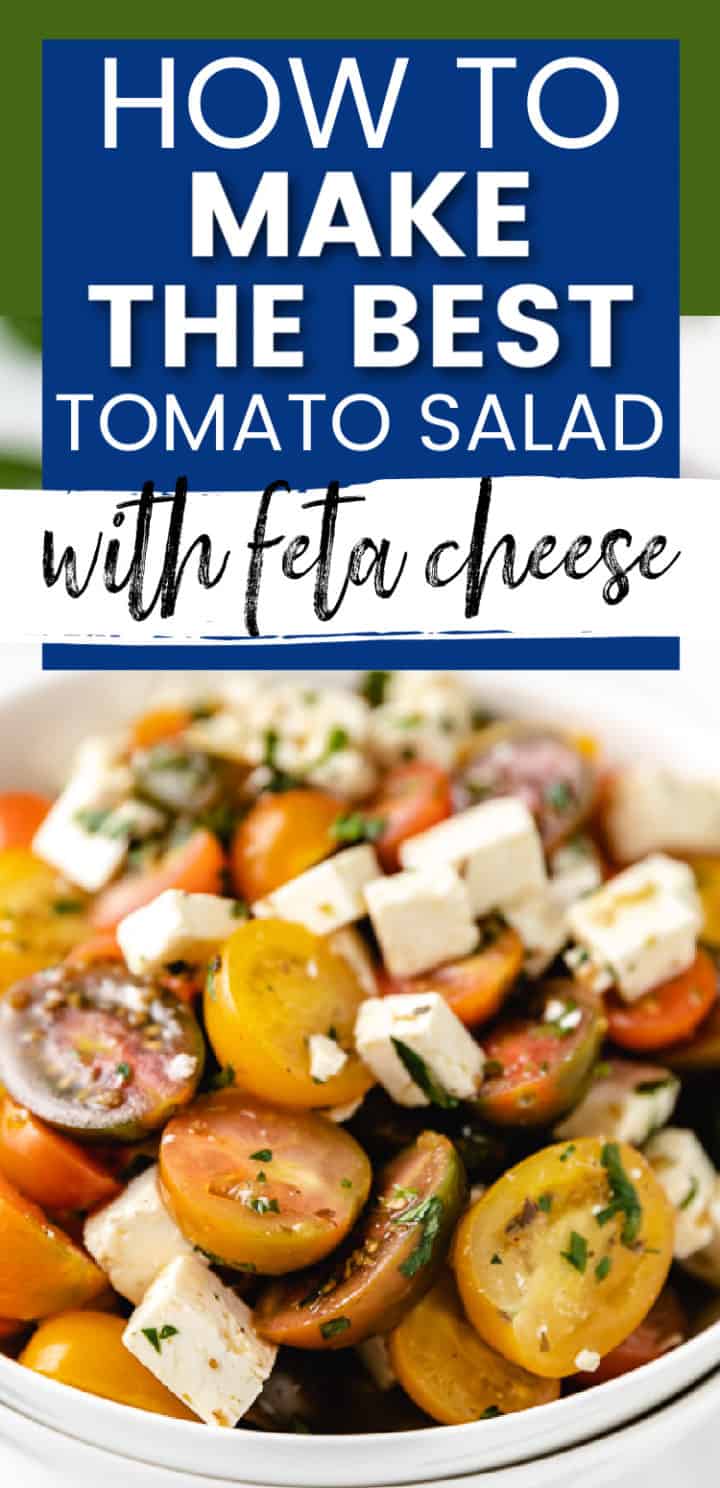 Cheese and tomatoes tossed in a vinaigrette and placed in a bowl.