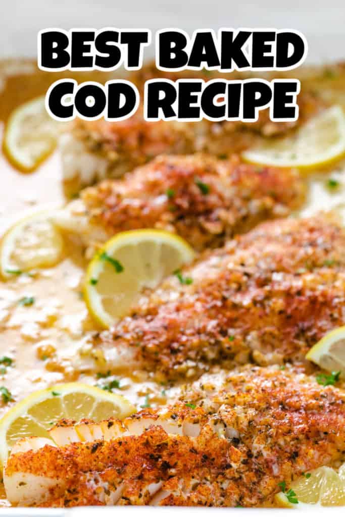 Easy Baked Cod Recipe with Lemon and Garlic