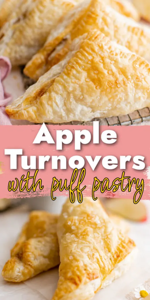 Apple Turnover Recipe with Puff Pastry