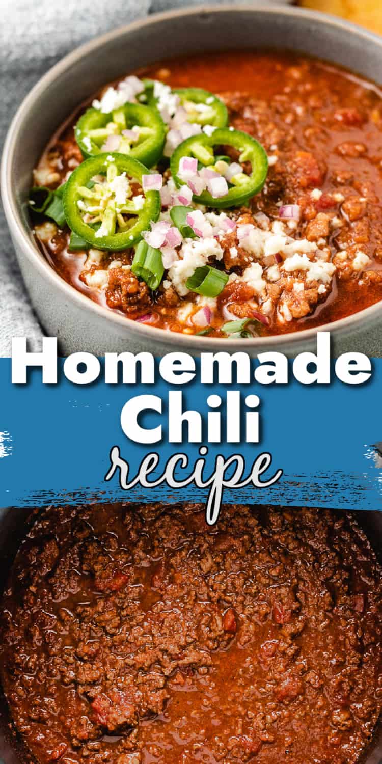 Stovetop Chili Recipe