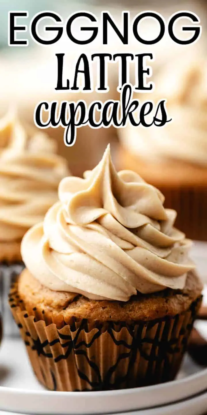 Close up view of a cupcake on a plate.