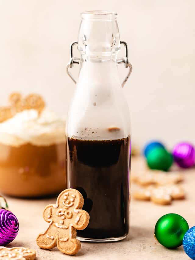 Gingerbread syrup