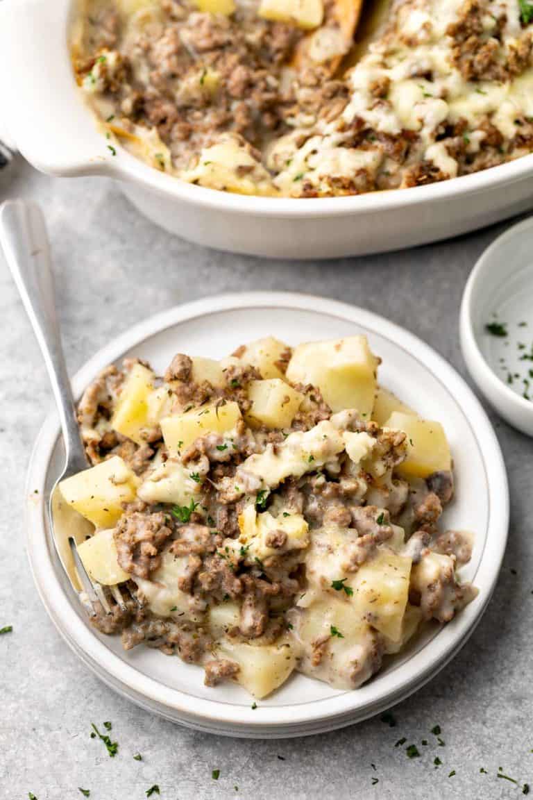 Hamburger Potato Casserole