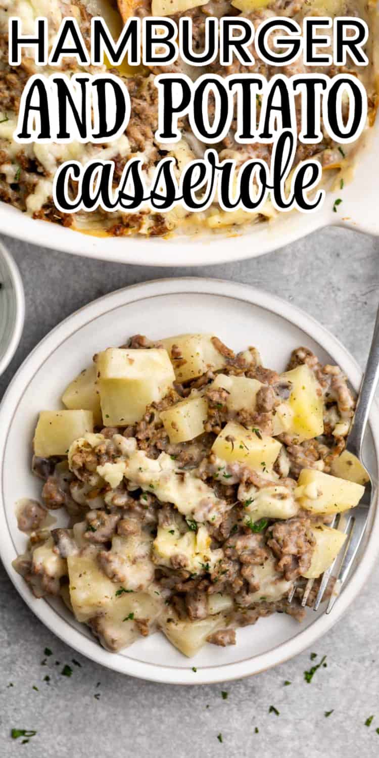 Hamburger Potato Casserole