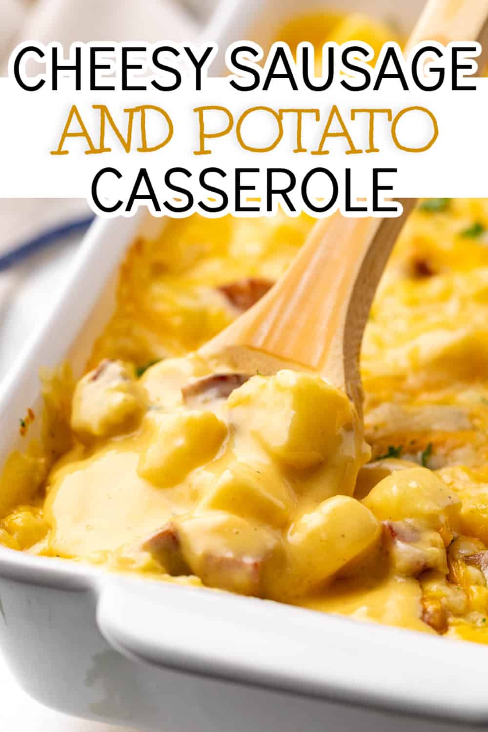 Smoked Sausage And Potato Casserole