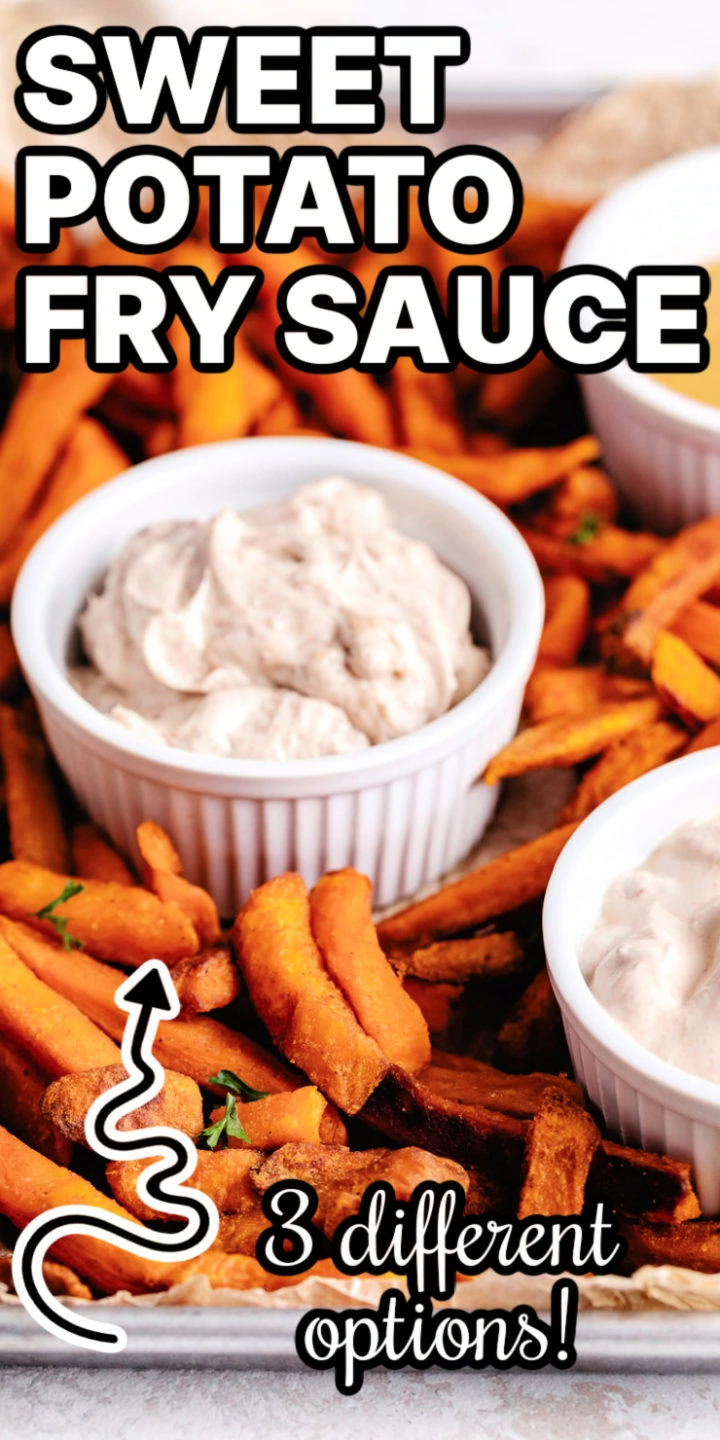 Sweet potato fry sauce in a bowl.