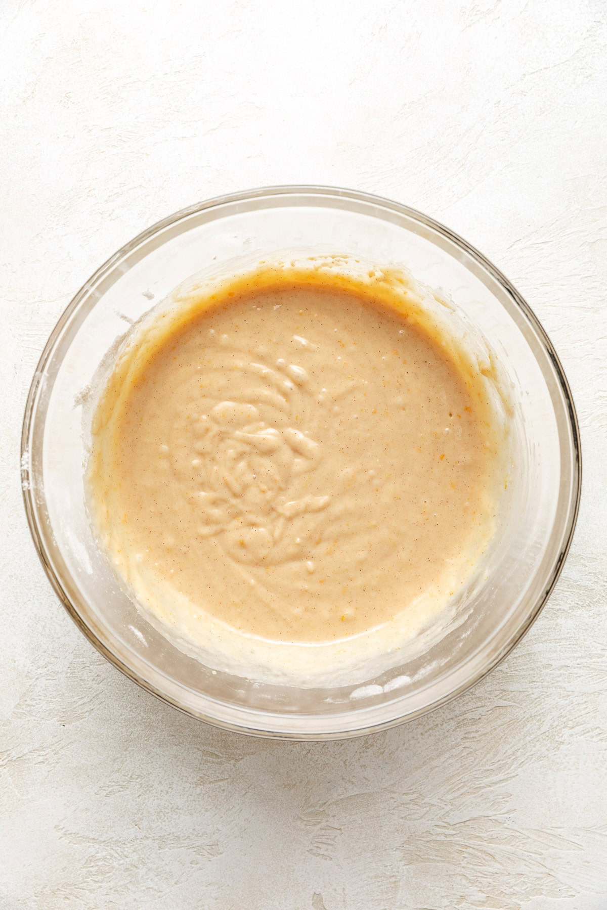 Cranberry Nut Bread Bread batter in a bowl.